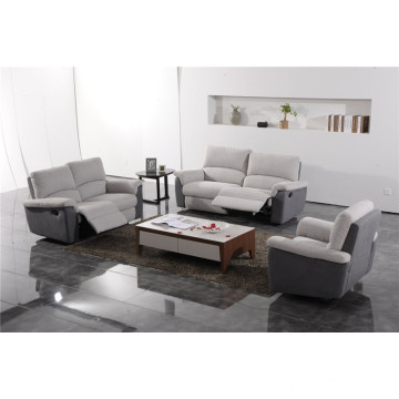 Echtes Leder Modernes verstellbares Sofa (433)